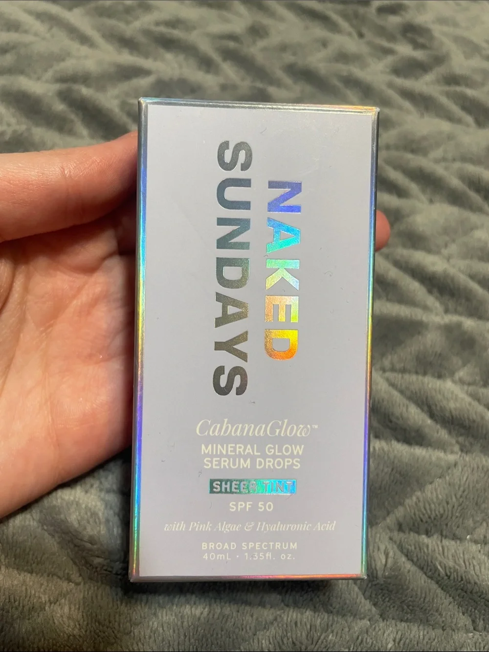 NEW Naked Sundays CabanaGlow Mineral Glow Serum Drops